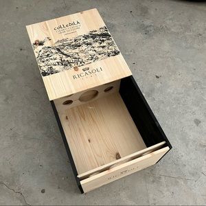 Wine crate, wood crate, wooden wine crate